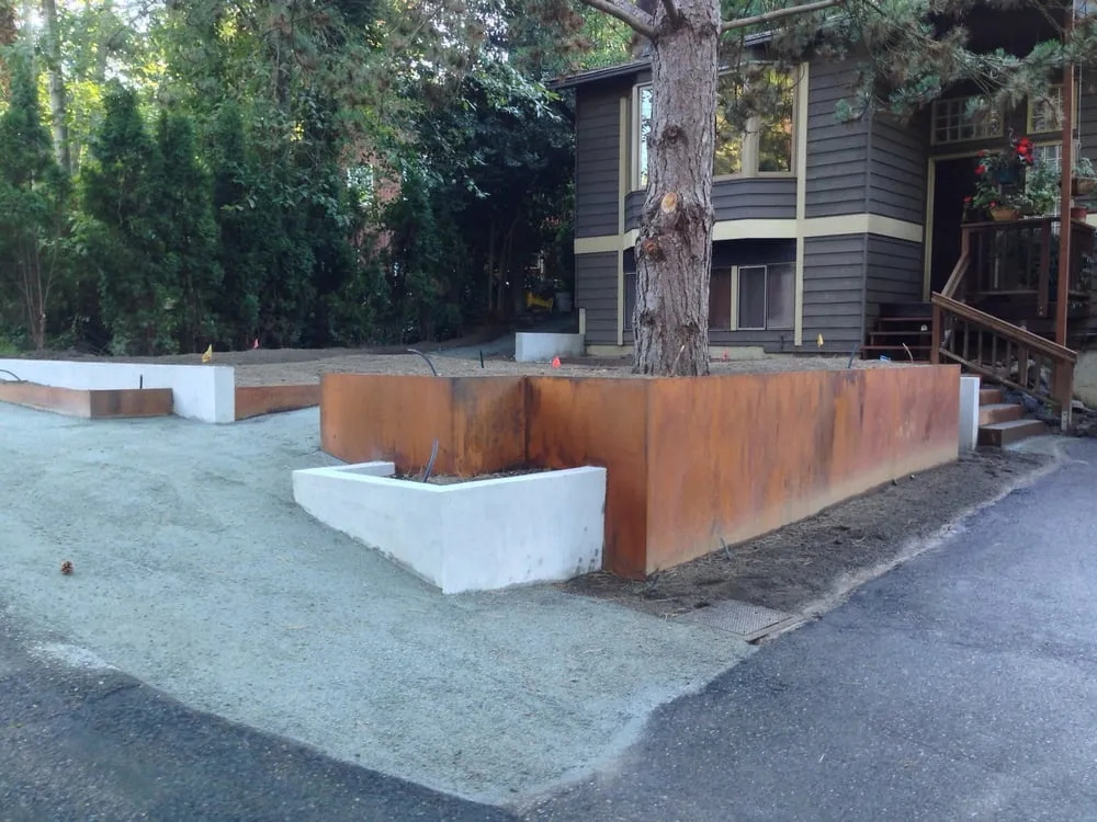 Professional landscape installation for beautiful yards in Seattle, WA by Juxtapose Design Build, LLC