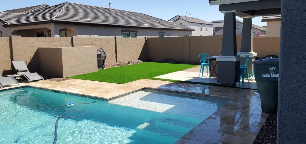 Local landscape installation in Casa Grande, AZ - JV & G Landscapes