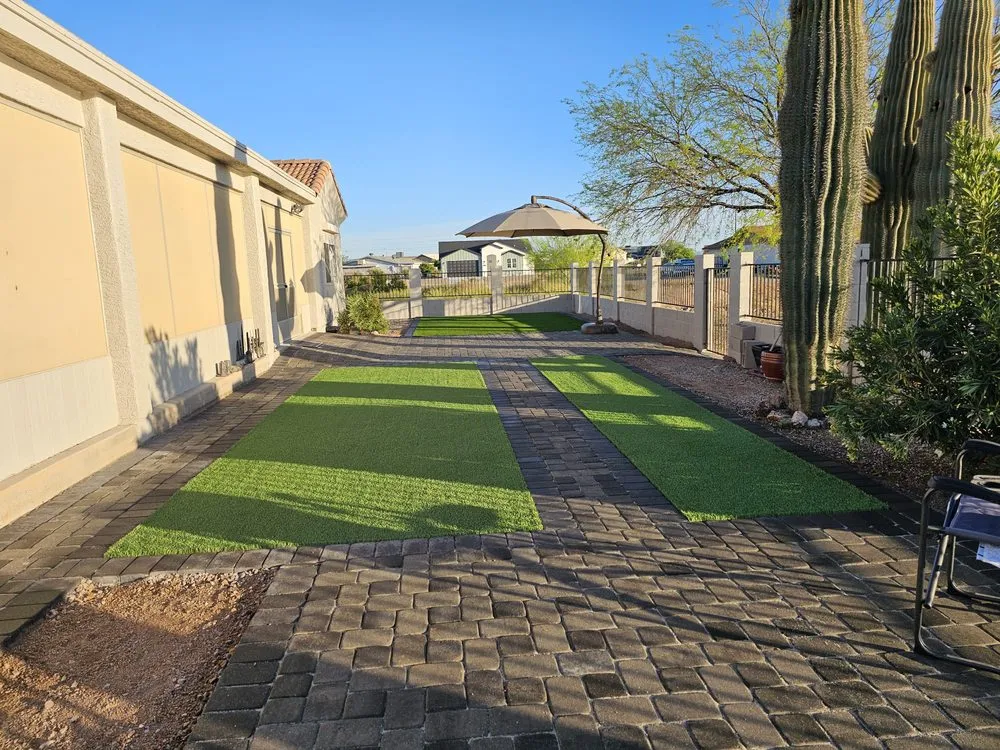 Trusted lawn mowing service for beautiful yards across Casa Grande, AZ - JV & G Landscapes