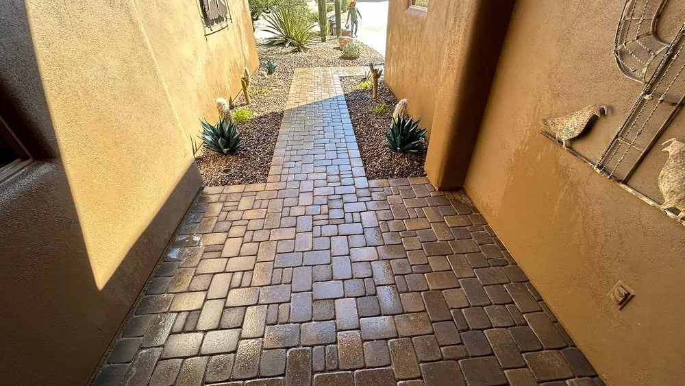 Custom landscape installation for homes in Phoenix, AZ by Jv In-Ex Design