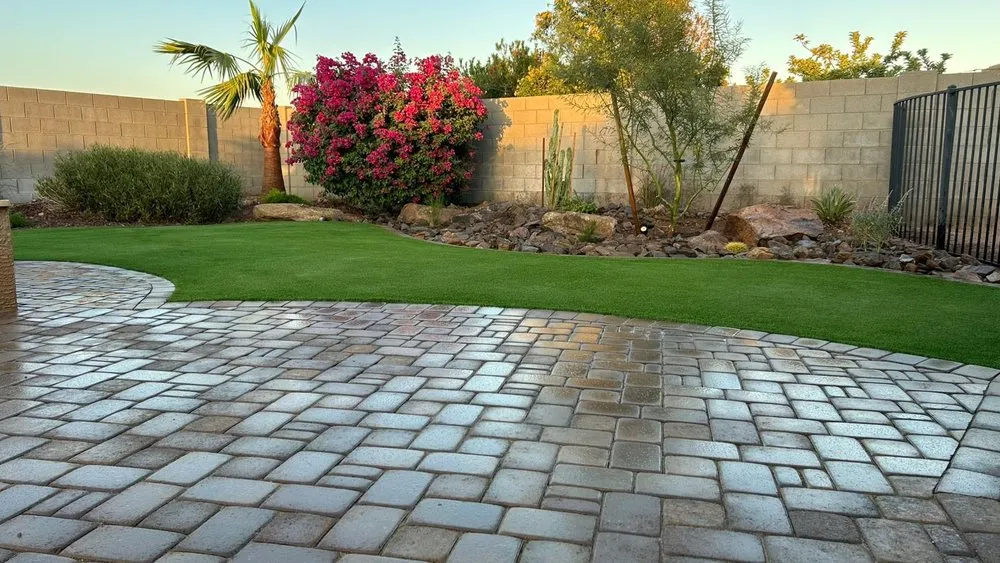 Local lawn mowing service for residential properties in Phoenix, AZ by Jv In-Ex Design