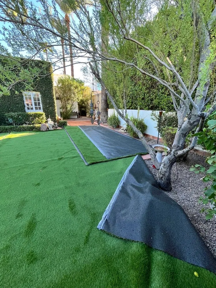 Reliable yard cleanup service for residential properties in Phoenix, AZ by Jv In-Ex Design