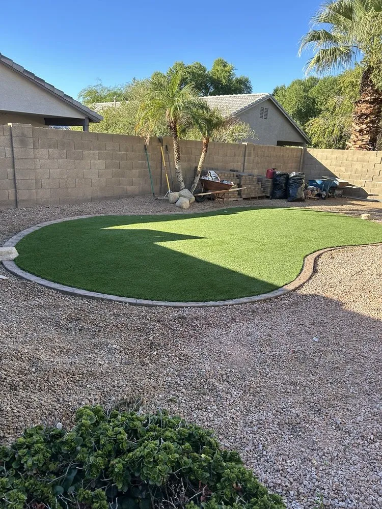 Professional yard maintenance with custom design across Phoenix, AZ - Jv In-Ex Design