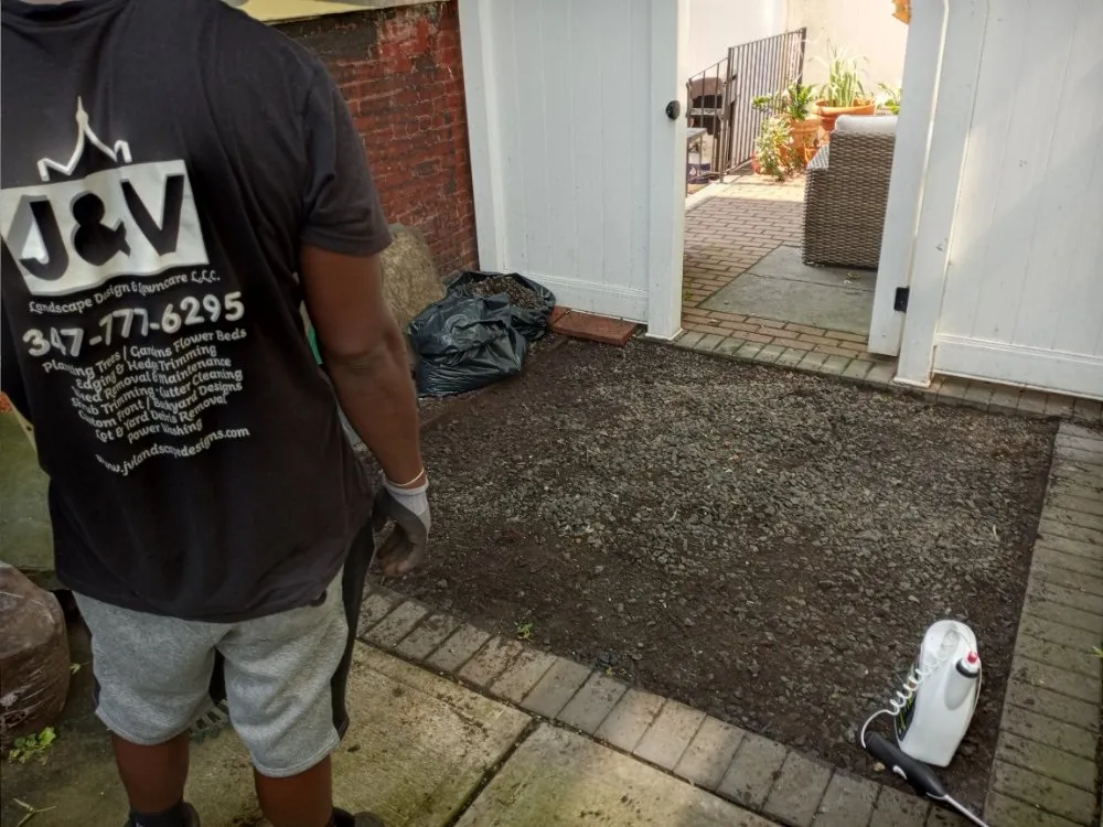 Professional yard maintenance for outdoor upgrades in Staten Island, NY by J&V Landscape Design & Lawncare
