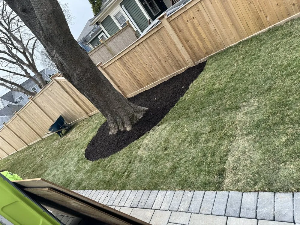 Custom lawn care service in Providence, RI by J&V Landscape