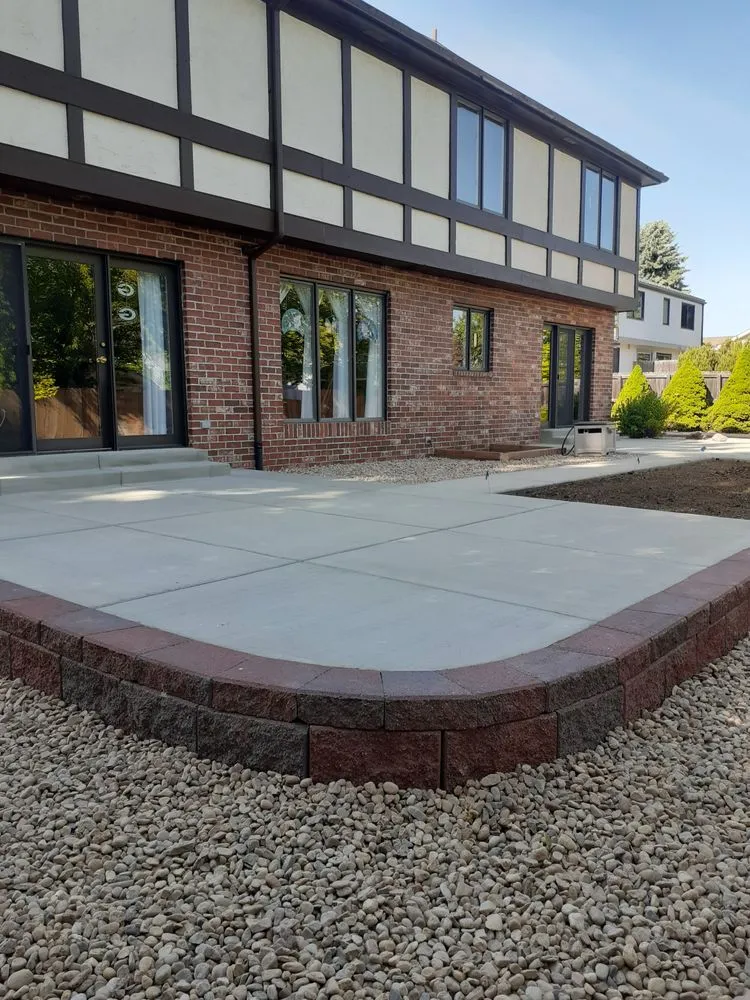 Custom landscape installation in Berthoud, CO by Jv Landscaping