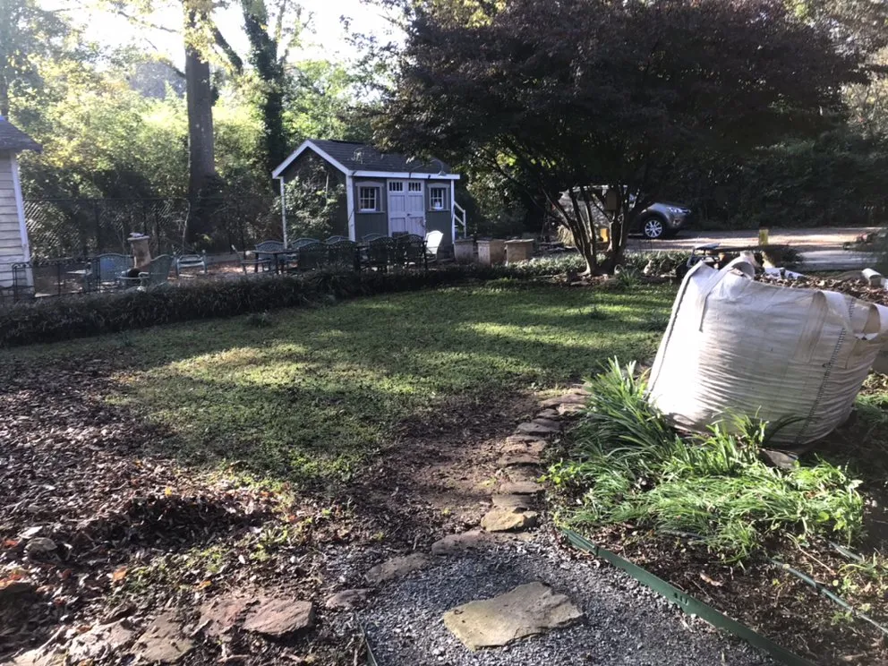 Custom yard cleanup service in Madison, GA by JV Lawn Care