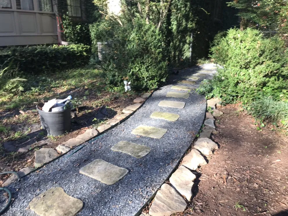 Custom landscape installation for homes in Madison, GA by JV Lawn Care