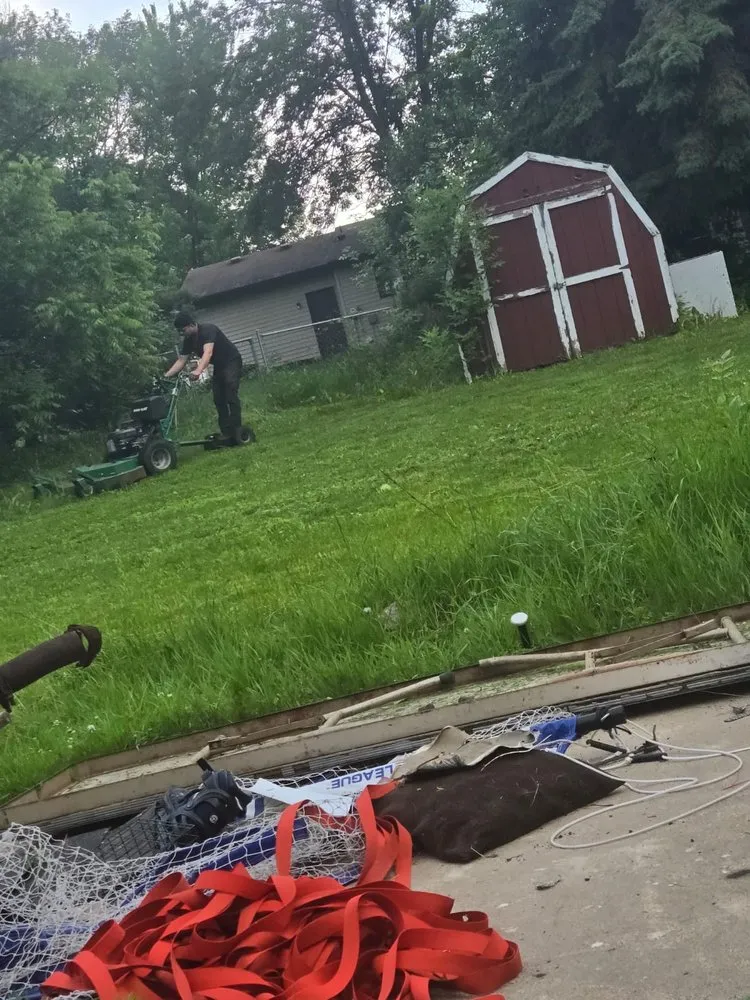 Custom landscape installation in Faribault, MN by J&Vida Landscaping