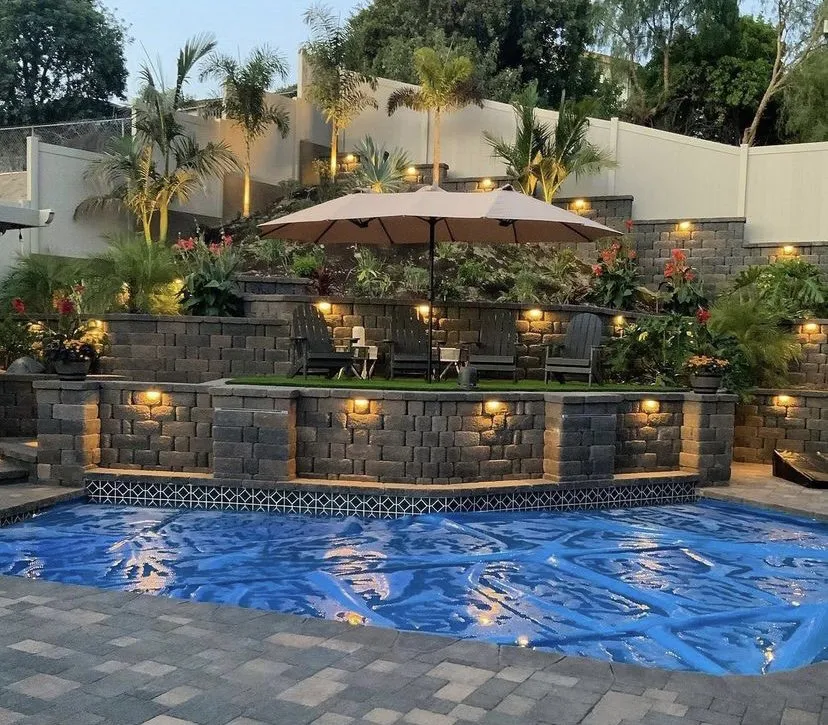 Custom outdoor landscaping in San Diego, CA by JVK Landscaping
