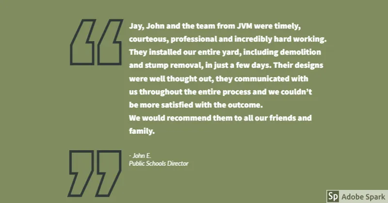 Reliable lawn care service in Sacramento, CA - JVM Landscape Construction