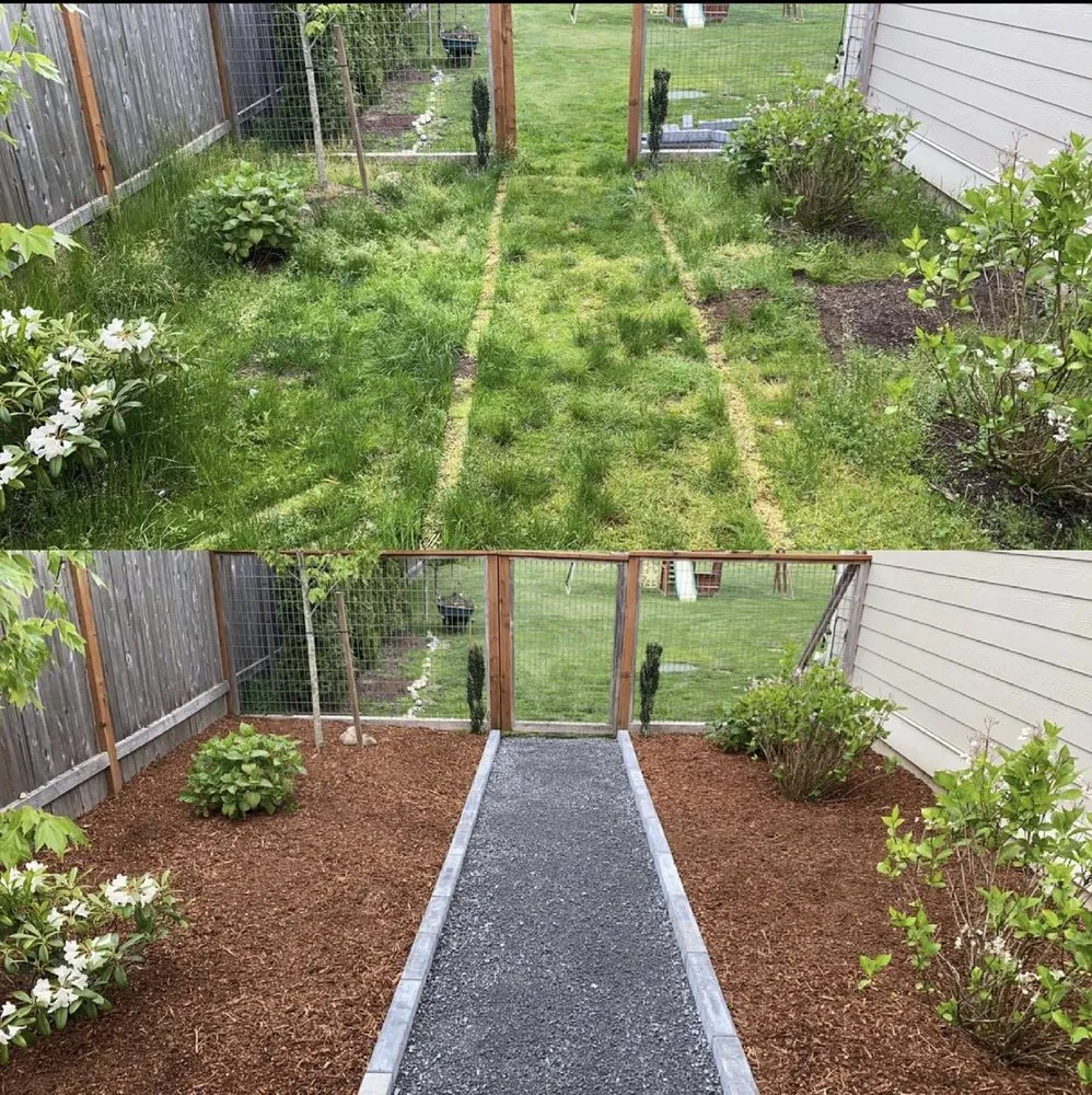 Professional landscape installation in Lynnwood, WA by JVM