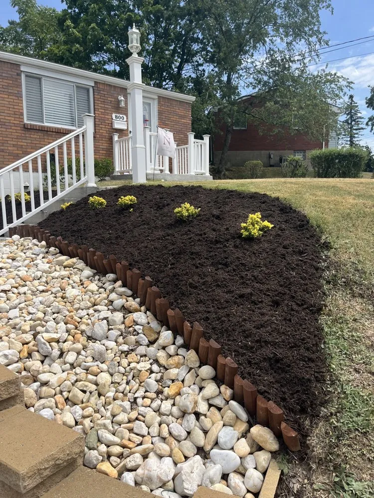 Affordable garden landscaping in Plum, PA by JW & Son's Landscaping