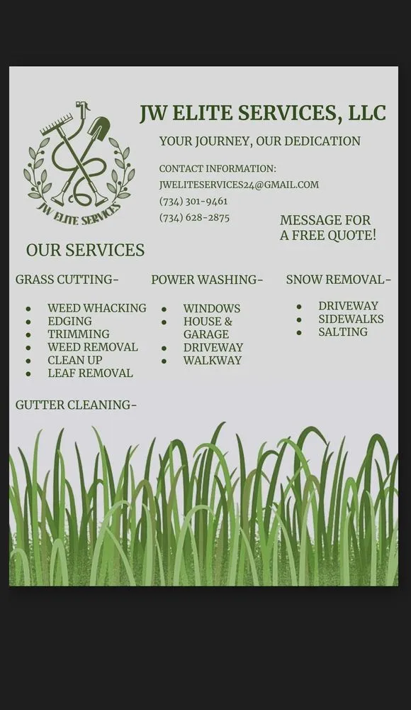 Expert yard cleanup service in Belleville, MI - JW Elite Services