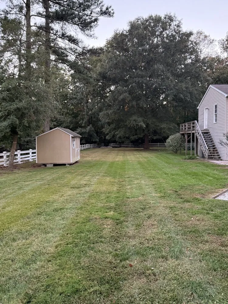 Custom landscape installation for residential properties across Williamsburg, VA - J&W Grounds Management