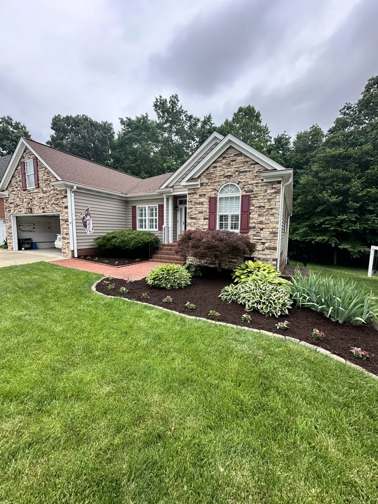 Professional landscape design with custom design across Williamsburg, VA - J&W Grounds Management