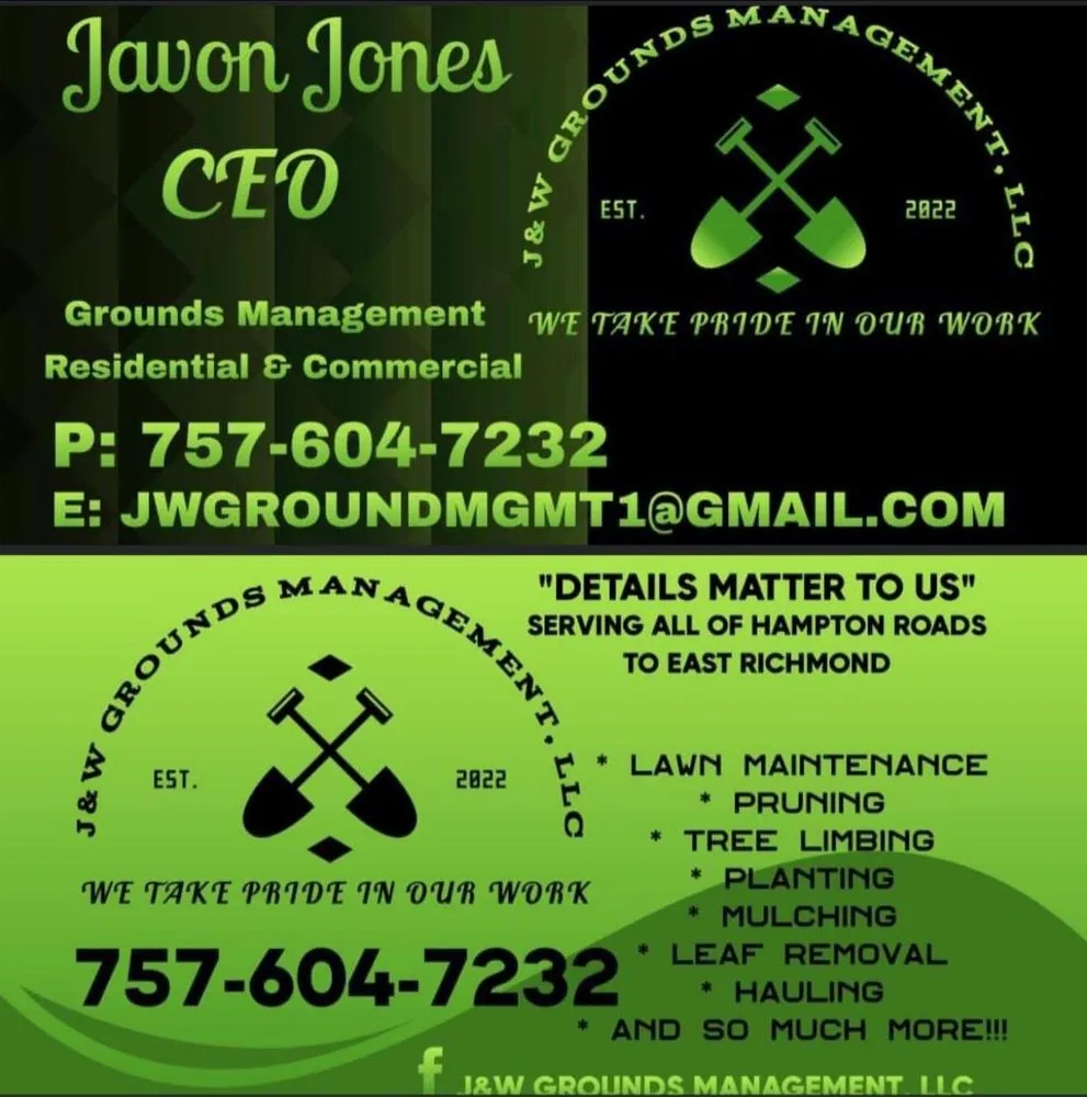 Trusted lawn mowing service for outdoor upgrades in Williamsburg, VA by J&W Grounds Management