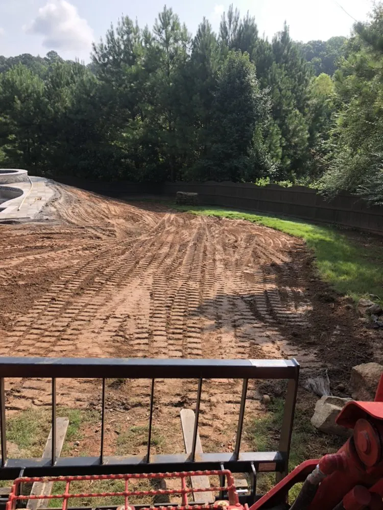 Professional residential landscaping for homes in Woodstock, GA by JW Land Services