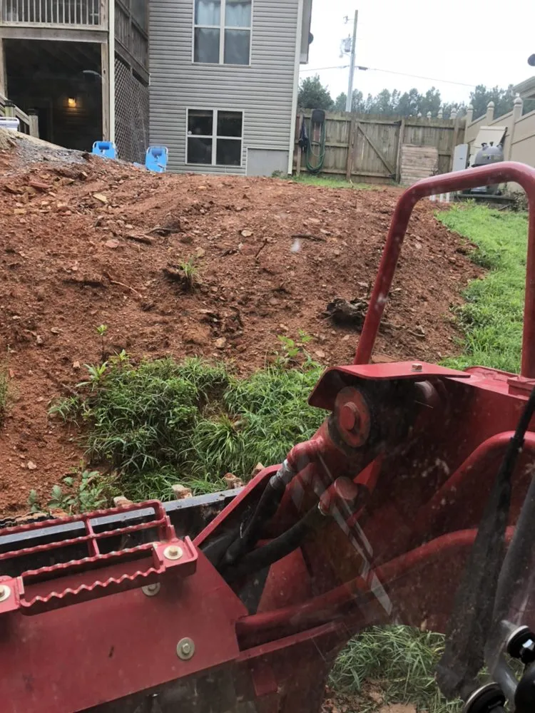 Custom residential landscaping in Woodstock, GA by JW Land Services