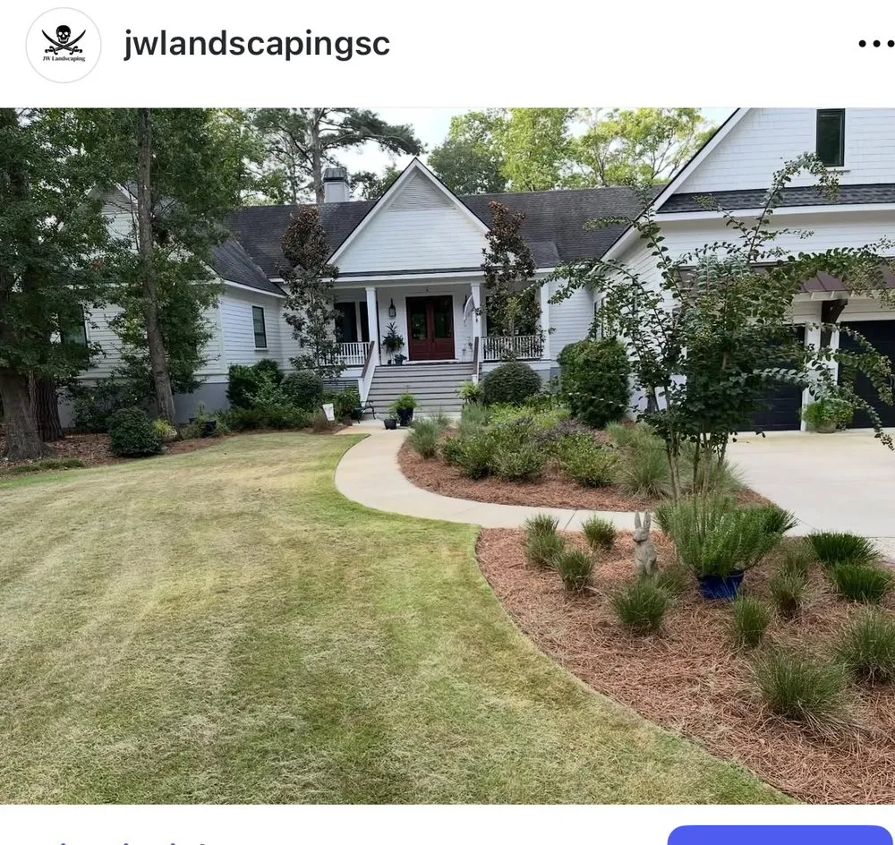 Expert landscape installation for residential properties across Charleston, SC - JW Landscaping
