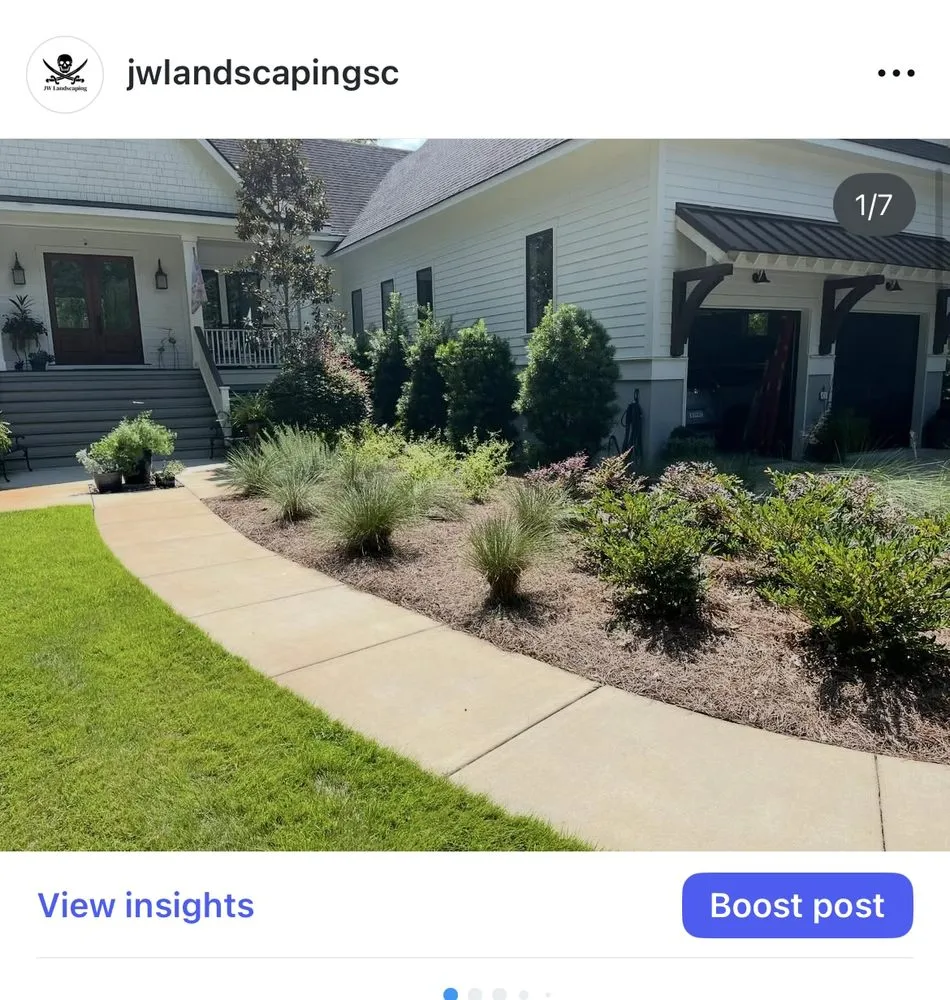 Reliable yard maintenance for year-round maintenance in Charleston, SC by JW Landscaping