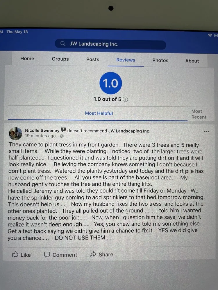 Affordable lawn care service for homes in Port Jefferson Station, NY by JW Landscaping