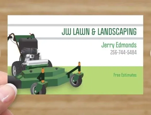 JW Lawn And Landscaping Logo