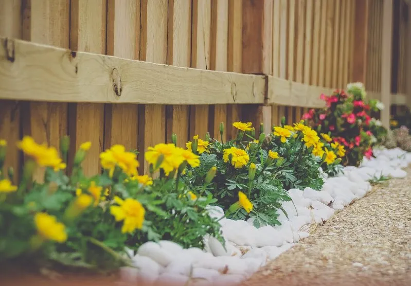 Professional garden landscaping for residential properties in Brunswick, GA by J&W Lawn Service