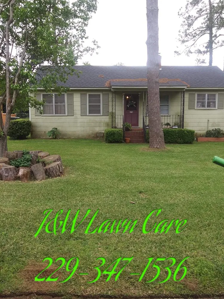 Local lawn mowing service with custom design across Leesburg, GA - J&W Lawncare