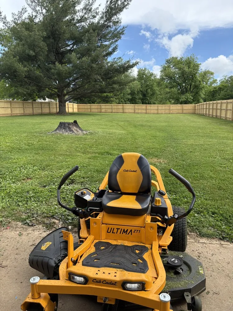 Custom landscape installation in Salem, IN - JW Precision Lawns