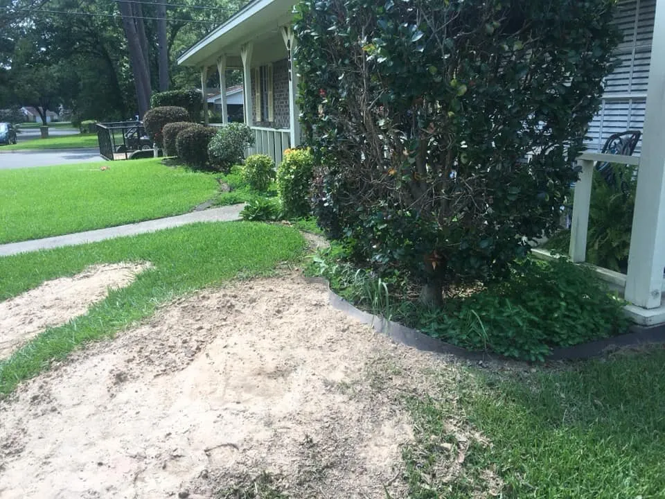 Custom garden landscaping in Marshall, TX - JW Services