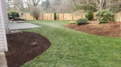 Custom yard cleanup service in Snohomish, WA by JW Water Features
