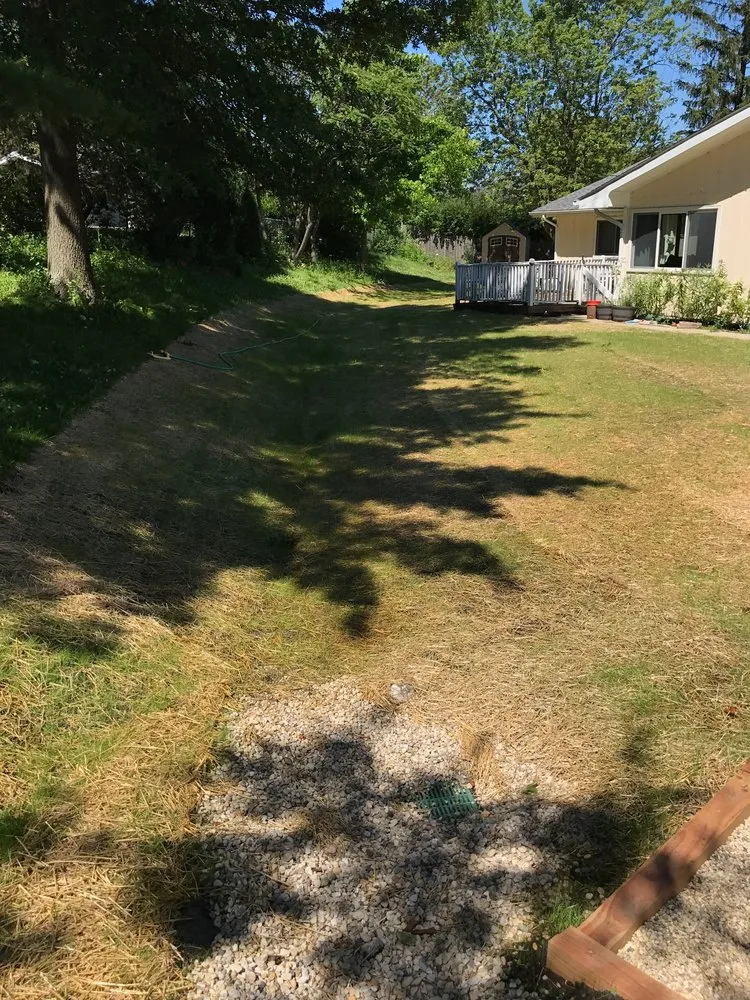 Custom yard cleanup service for beautiful yards in Algonquin, IL by JWB Home Solutions