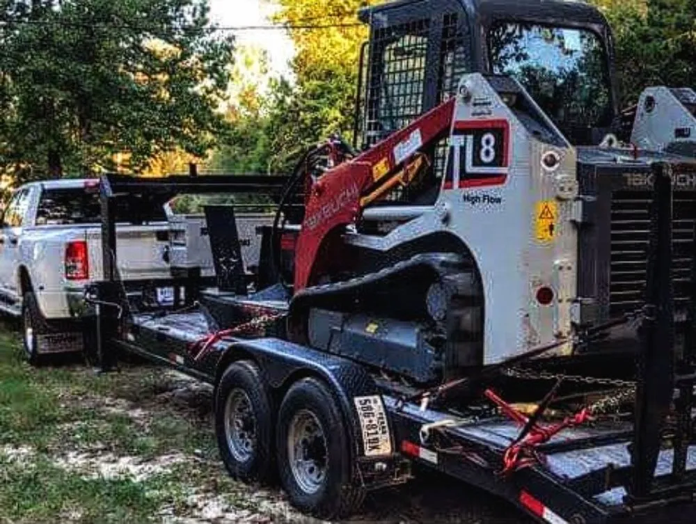 Custom landscape installation in Austin, AR - Jwc Excavation Landscape