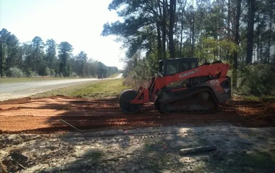 Custom landscape installation with custom design across Chireno, TX - JWK Construction Services