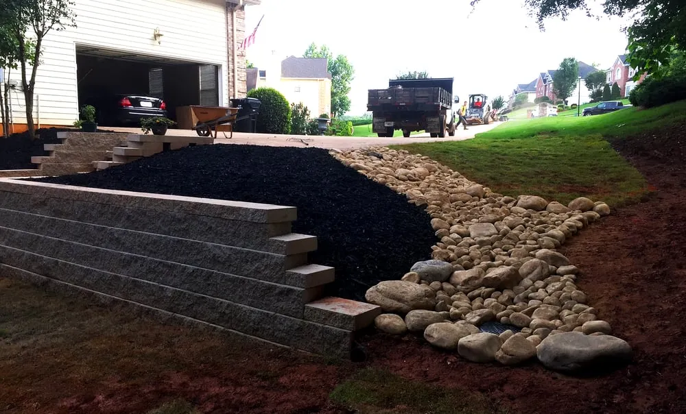 Professional lawn mowing service for year-round maintenance in McDonough, GA by JW's Precision Lawn Care & Landscaping