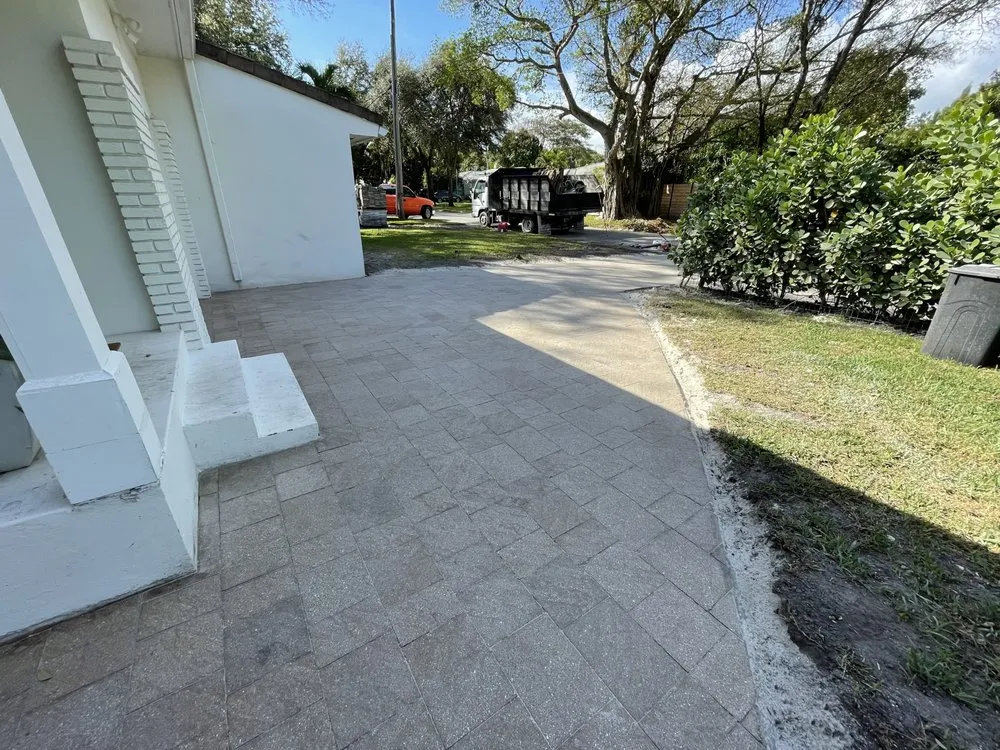 Professional yard maintenance in Opa-locka, FL by J&Y Brothers Construction Service