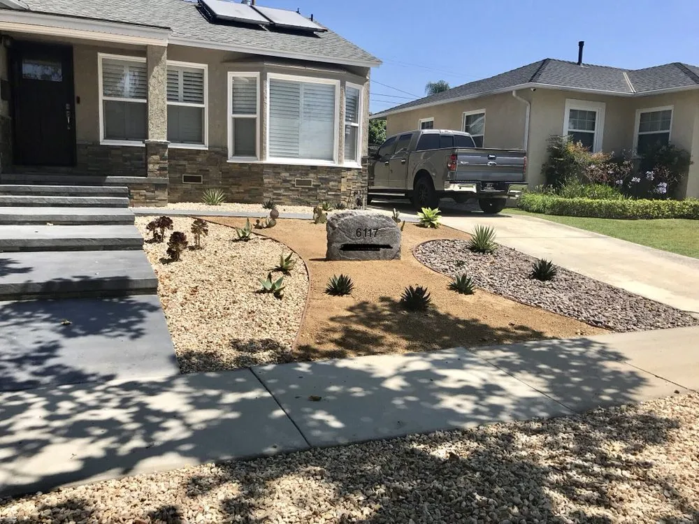 Local outdoor landscaping for residential properties in Long Beach, CA by Jymmy's Landscape