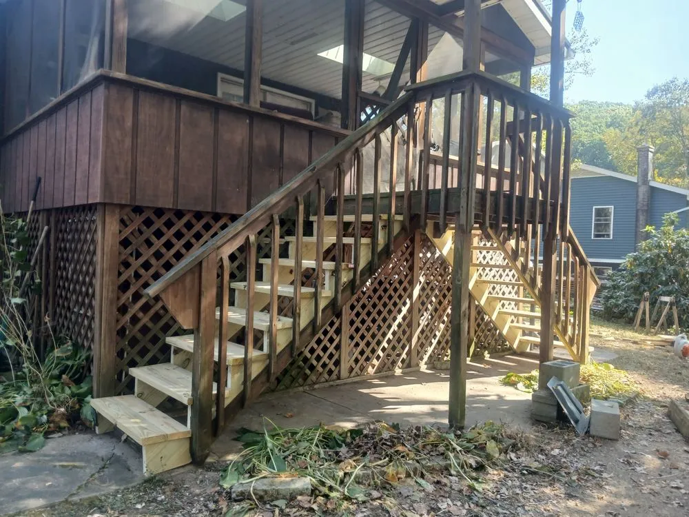 Custom garden landscaping for outdoor upgrades in Huntingdon, PA by JZ Handywork