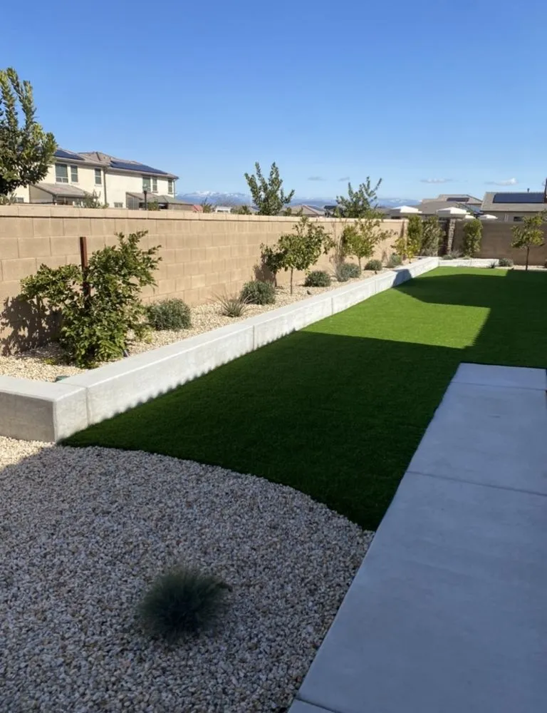 Reliable lawn mowing service with custom design in Fresno, CA by JZ Landscape