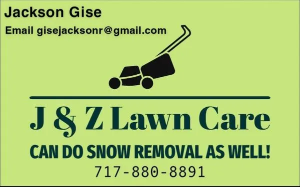J&Z Lawn Care Logo