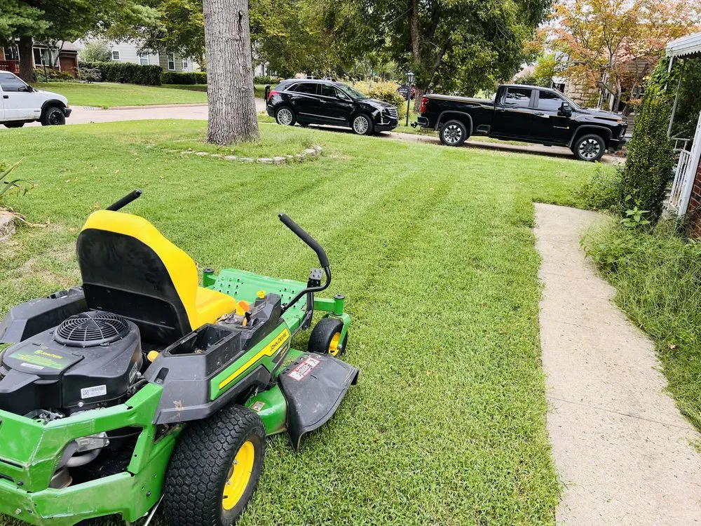 Professional lawn mowing service for outdoor upgrades across Tulsa, OK - JZ Yards Outdoor Services