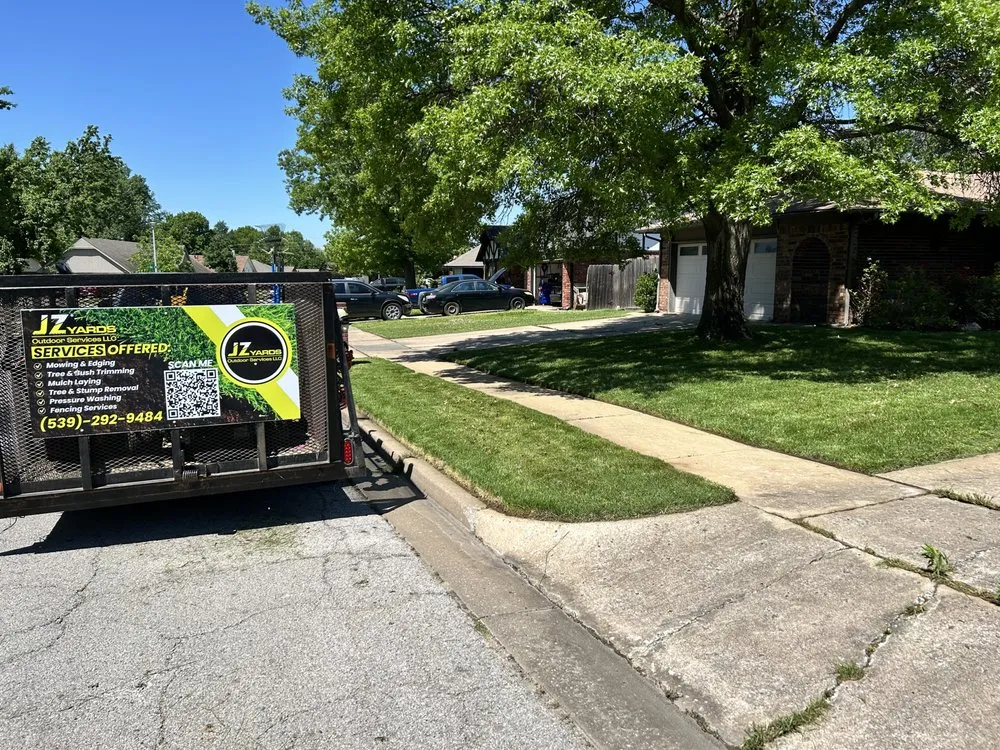 Reliable yard maintenance experts serving Tulsa, OK - JZ Yards Outdoor Services