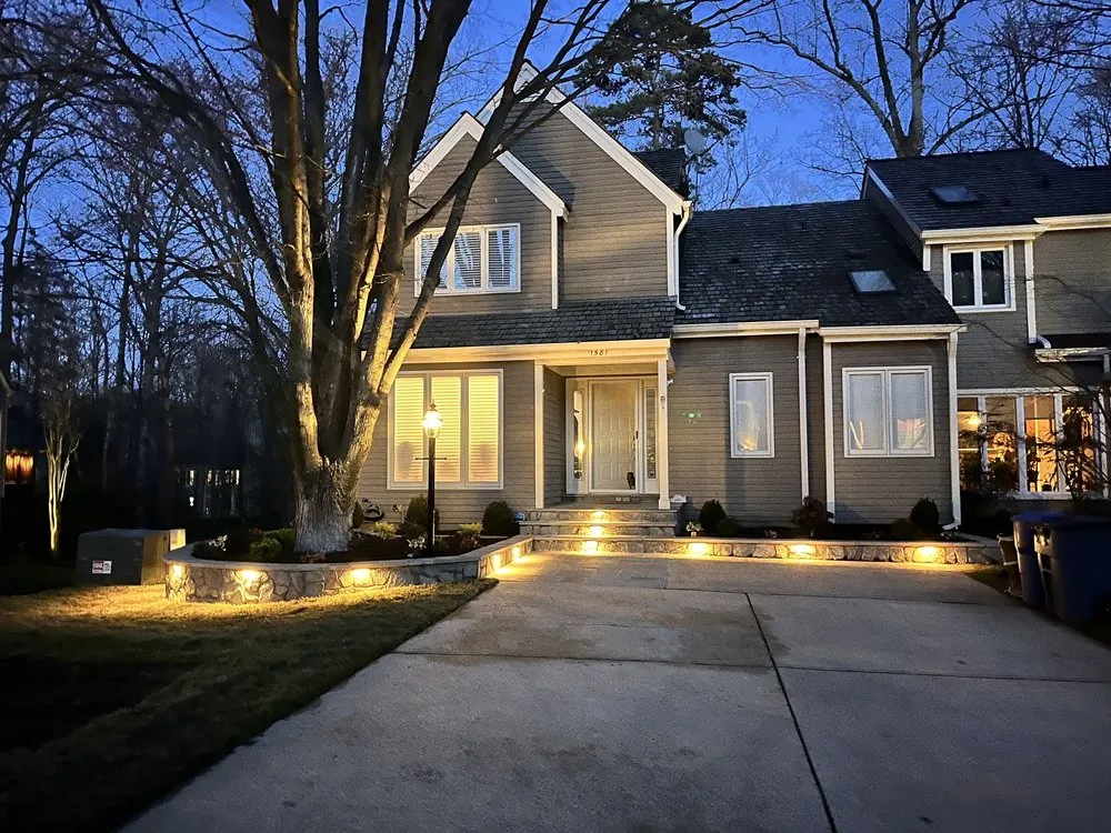 Local landscape installation in Reston, VA by JZL Landscaping Services