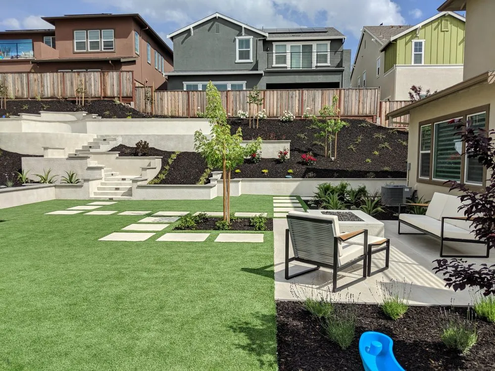 Affordable residential landscaping in Pleasanton, CA by K & B Landscape Services