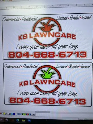K & B Lawn Care Logo