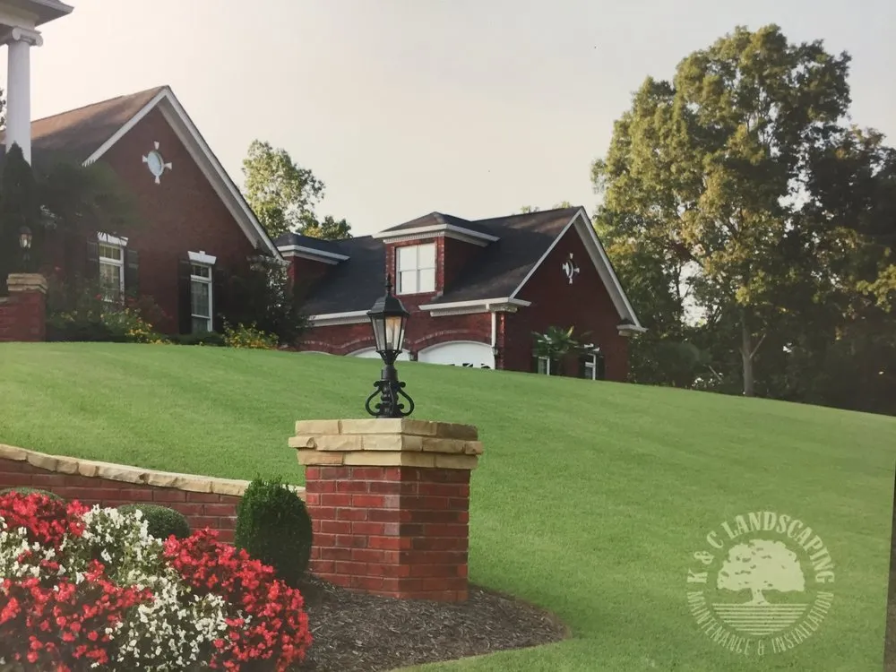 Custom yard cleanup service in Hoschton, GA by K & C Landscaping