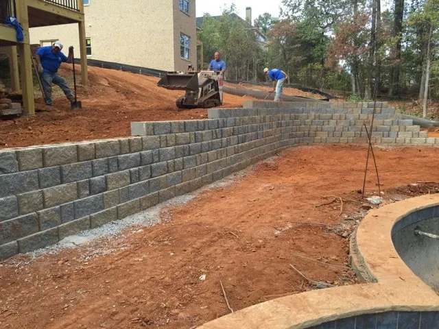 Professional residential landscaping in Hoschton, GA by K & C Landscaping