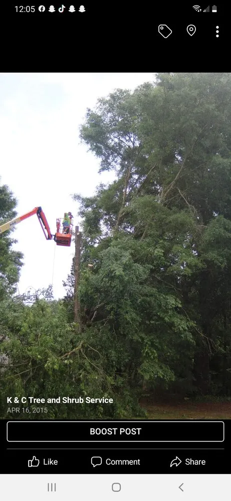 Custom residential landscaping in Wimauma, FL by K & C Tree and Shrub Service