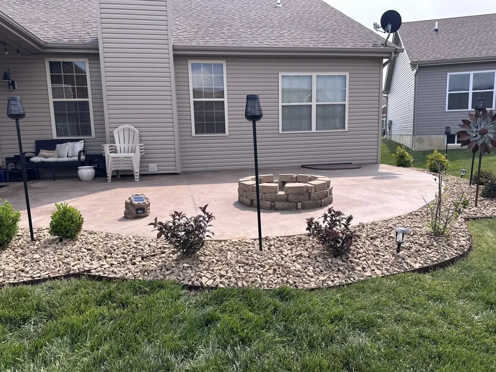 Local landscape design in Saint Paul, MO by K & D Land Maintenance